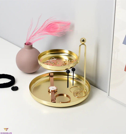 Gold accessory stand